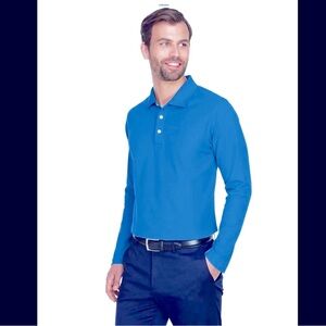 Performance Long-Sleeve Polo